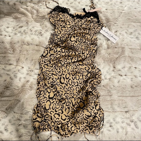 For Love & Lemons Frankie Mini Dress XS NWT - Picture 8 of 13